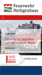 Mobile Screenshot of fw-heiligenhaus.de
